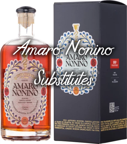 Amaro Nonino Substitutes